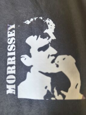 Morrissey Custom Jacket.     LAS VEGAS concert Graphic on back.